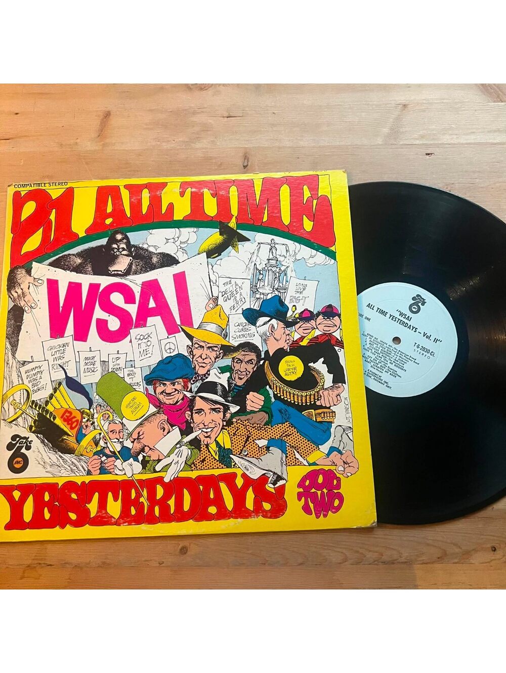 Various - 21 All Time Yesterdays Vol. 2 33rpm VG+ VR18